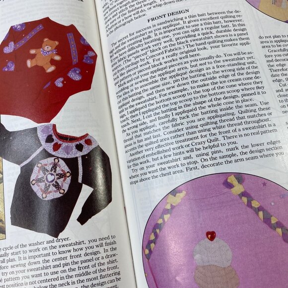 Quilters Newsletter Magazine Nov/Dec 1987 No. 197 Christmas Holiday Patterns - Picture 6 of 6
